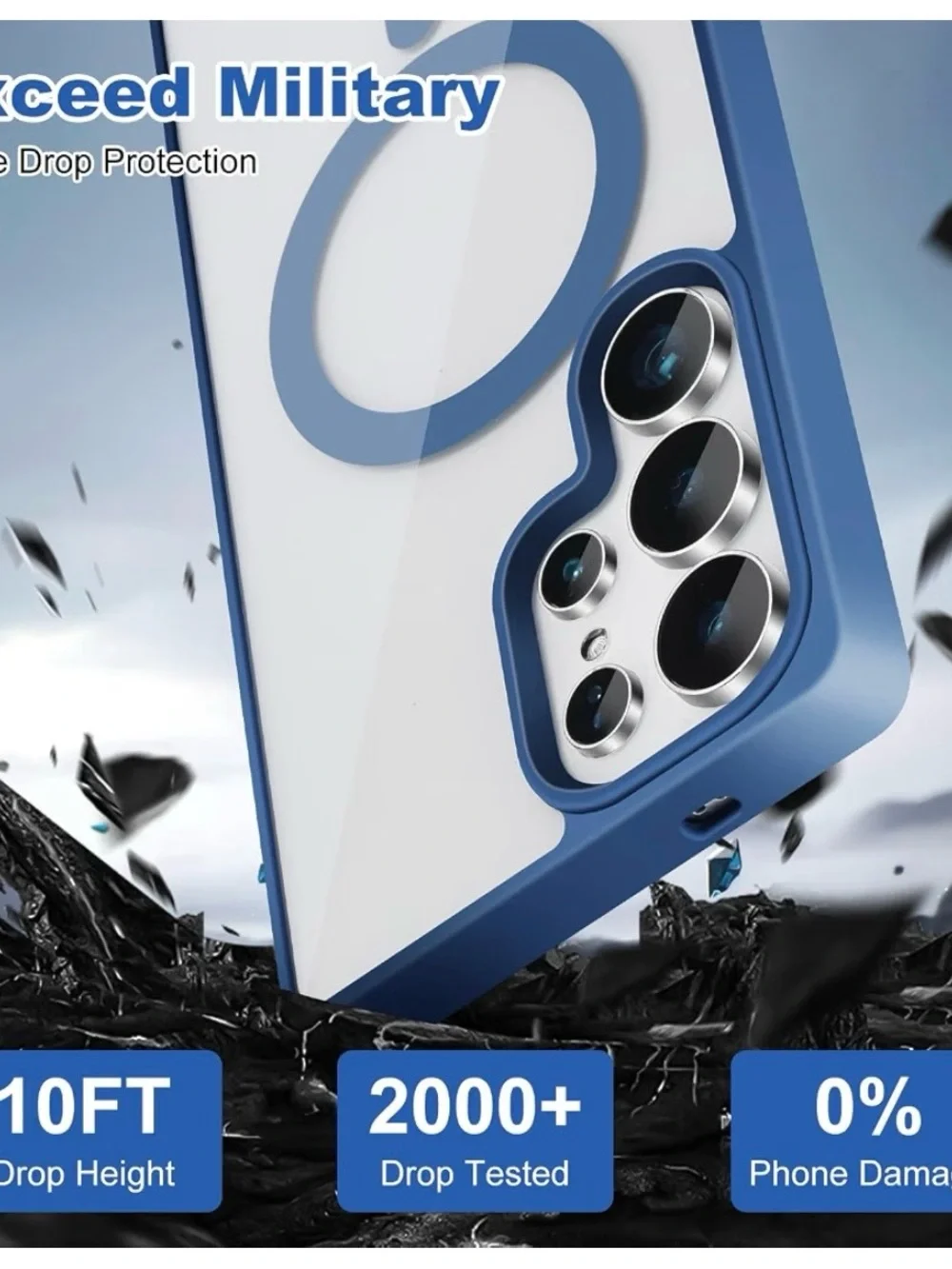 Strong Magnetic for Samsung Galaxy S25 Ultra Case